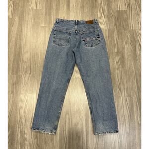 VINTAGE Polo Ralph Lauren Men Jeans 36x32 Straight Baggy Y2K Spellout Skater